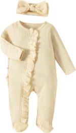 Cokbyavla Unisex Baby Long Sleeve One Piece Bodysuit Spring Toddler Boy Outfit Baby Girl Jumpsuit 6-9 Months Infant Boys Romper 18 Months Baby Bear Costume 12-18 Months B