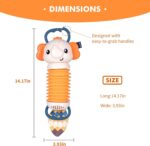 MLRYH Elephant Accordion Baby Toys, Early Development Educational Infant Music Toy Accordion Musical Instrument,Cartoon Cute Hand Grip Baby Toy for Toddlers 1 2 3+ Years Old Boys Girls Baby Gifts - Image 5