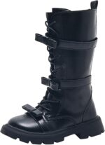 Shiningupup Clearance sneakers for toddler girls size 7 toddler boots for girls size 10 Children's Boots Long Boots Autumn And Winter New Girls' Boots Children's Boots toddler dress shoes size 5.5