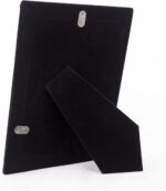 Frametigo Silver Plated Plain Satin Photo Frame - Fits Photo Size 4"x6" (10x15cm) - Image 3