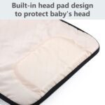 Travel Diaper Changing Mat | Folding Organizer Bag for Diaper,Detachable Changing Pads for Parks, Shopping Malls, Restaurants, Travel, Camping - Image 4