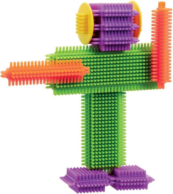 Stickle Bricks Little Builder Construction Set with 30 Pieces- Enhance Creativity and Problem-Solving Skills with Engaging and Durable STEM Toy, Suitable for Ages 18 Months+ - Image 7