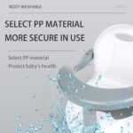 Bath Seats for Babies Sitting Up, Baby Bath Seat Foldable Non-Slip Children's Bath Chair PP Sit-Up Baby BathingChair for 6-18 Months Babies - Image 2