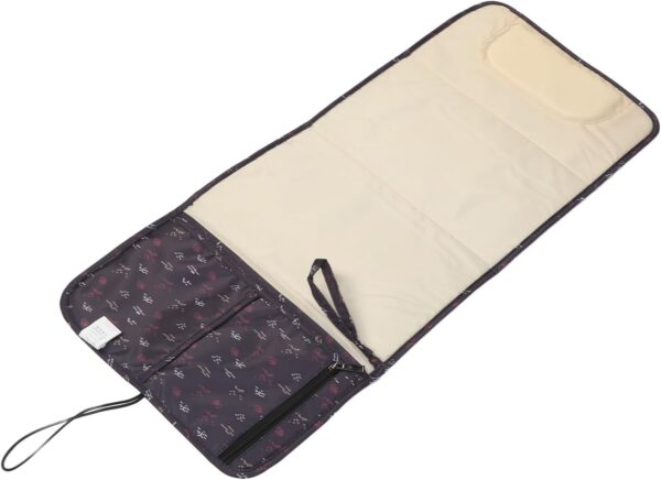 Compact Foldable Portable Changing Pad, Waterproof, Multiple Storage Pockets, Easy to Clean, Generous Size, Versatile Design for Travel, Public Restrooms - Image 3