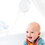 Crib Mobile Motor - 3 Modes Kid Music Box Spinner - 24 Piano Lullabies Crib Music Mobile Crib Attachment, Volume Control Mobile Rotary Music Box Spinner for Kids - Image 2