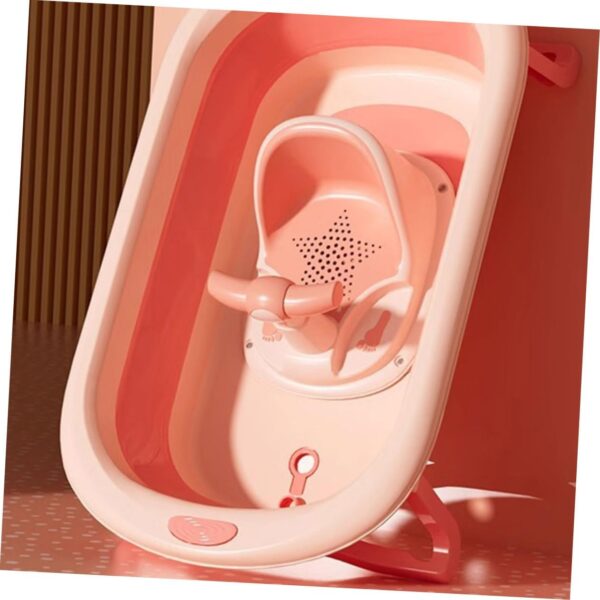 WATIIFUFU Infant Bathtub Seat 6-12 Months Baby Bathing Chair Non-Slip Design Versatile Bath Seat for Boys and Girls - Image 7