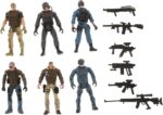 VICASKY 6pcs Soldier Model Tank Mini Play Figure Playsets Accessories Army Men Army for Boys Solider Boy Action Figures Army Soldier Boy Plastic