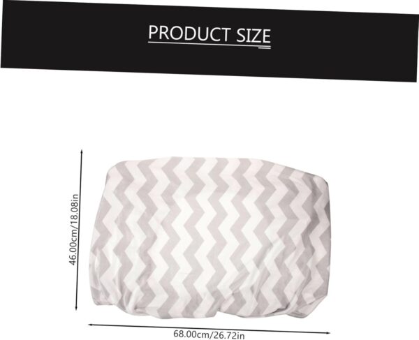 BIUDECO Baby Changing Pad Sleeve Washable Portable Diaper Pad Cover for Travel Reusable Soft Travel Changing Pads Sleeves - Image 2