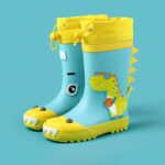 Size 4 Shoes for Baby Girls Children's Rain Shoes Boys And Girls Water Shoes Baby Rain Boots Water Boots In Large And Small Children Toddlers Children With Elastic 18m Winter Boots - Image 3