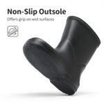 DREAM PAIRS Kids Wellies Boys Girls Wellington Boots Waterproof Non-Slip Short Rain Boots Toddler/Little Kid/Big Kid - Image 4