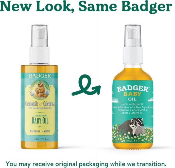 Baby Oil, 4 fl oz (118 ml) - Image 3