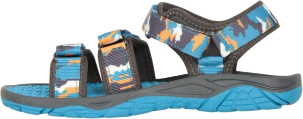 Mountain Warehouse Reef 3 Strap Kids Sandals - Neoprene Lined Boy & Girls Beach Shoes, Durable Sandals, Hook & Loop, Quick Dry Summer Footwear - for Beach Walking - Image 5
