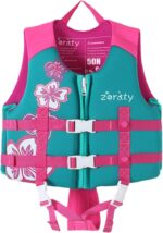 Zeraty Kids Swim Vest Float Jacket for Toddlers with Adjustable Strap for Boys Girls Age 2-9+ Years/36-88Lbs