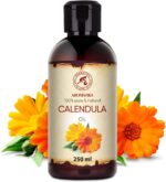 Calendula Oil 250ml - 100% Pure & Natural Calendula Oils - Marigold Oil - Benefits for Skin - Hair - Face - Body - Image 2