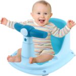 Baby Bath Seat, Adjustable Backrest Bath Seat Baby, Non-Slip Bath Seat for Baby, universl Baby Seat for Bath, Baby Bath Chair, Baby Bath Sit Up Seat, Baby Shower Chair, Sitting Bath Seat for Indoor