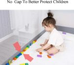 Bed Rails For Toddlers, Vertical Lifting Foldable Bed Guardrail Crib Bed Rails Guard, with Double Lock, Made of Mesh, Airflow is Not Restricted, Storage Design, Fits Most of Beds, - Image 2