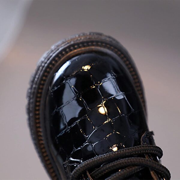 Baby Boys Girls Classic PU Leather Wedding Loafers Toddler Dress Shoes First Steps Walking Flat Lazy Crib Waterpoor Shoe - Image 7