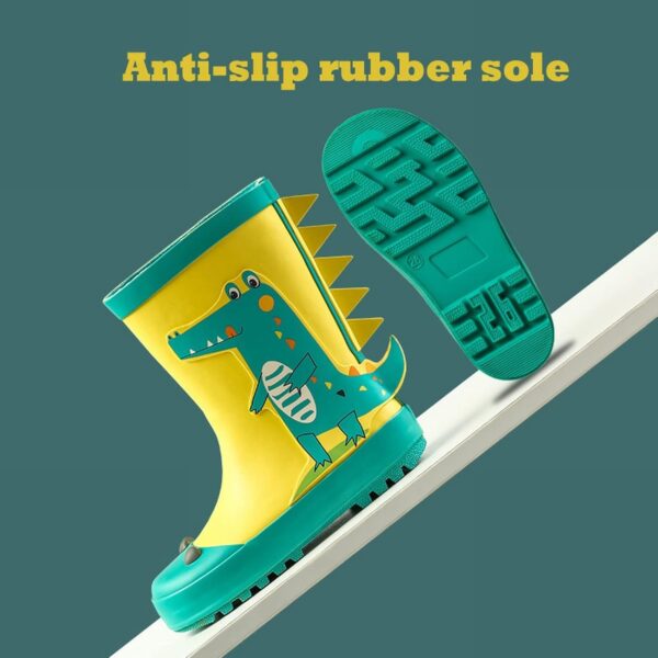 Baby Slippers 6 12 Months Christmas Babys Boots Children's Rain Shoes Boys And Girls Water Shoes Baby Rain Boots Water Boots In Large And Small Children Girls Trainers Size 4 Infantbaby Bootiess Boots - Image 2