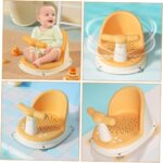 QUMIIRITY Bath Tub Seat for Baby Pp TPE Material Bathing Support Seat 6-12 Months Baby Bathing Chair Nonslip Bath Seat - Image 5