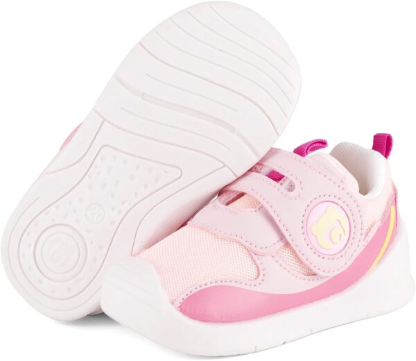 MK MATT KEELY Baby Boys Girls First Walking Shoes Toddlers Breathable Mesh Pre Walker Trainers with Anti-Slip Rubber Sole - Image 4