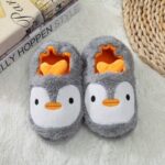 MASOCIO Kids Girls Boys Cute Cartoon Animals Slippers Winter Warm Plush Anti-Slip Children Home Shoes - Image 6