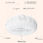 Crib Mobile Motor - 3 Modes Kid Music Box Spinner - 24 Piano Lullabies Crib Music Mobile Crib Attachment, Volume Control Mobile Rotary Music Box Spinner for Kids - Image 7