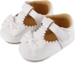 LACOFIA Baby Girls Boys Shoes Infant Sneakers T-Bar Anti-Slip First Walking Shoes Prewalkers