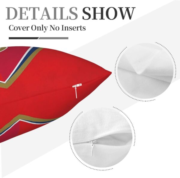 Damblam Arsenal Home Throw Pillow Case Couch Sofa Bedroom Decorative Square Cushion Pillow Covers 18x18 In - Image 3