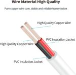 Tonton 5V Power Supply 2A 1A, 10W AC Adapter with 8 DC Plugs for Led Strip Light, Baby Monitor, Baby Swing, Digital Picture Frame, CCTV cameras, Android TV Box, Tablet, Bluetooth Speaker, 2M - Image 7