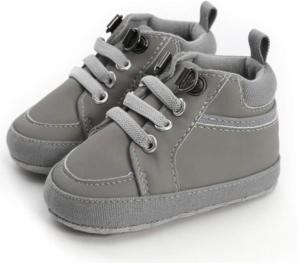 SHOBDW Boys Shoes, Toddler Baby Girl Boys Autumn Winter Keep Warm Fox Hight Cut Sneaker Anti-Slip Soft Sole Shoes - Image 4