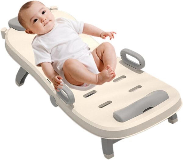 Children Shampoo Chair - Adjustable Hair Washing Lying Seat for Kids | Portable Baby Shampoo Recliner, Foldable Toddler Head Hair Rinser for Boys and Girls - Image 9