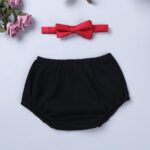iEFiEL Infant Baby Boy Bloomer Shorts with Bowtie Diaper Cover 1st Birthday Party Gentleman Outfits Cake Smash Clothes - Image 3