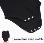 kavkas Long Sleeve Newborn Bodysuits Plain Baby Vest Undershirt Cotton Baby Clothes for Boys and Girls 5 Pack, 0-24 Months - Image 5