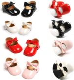 RVROVIC Baby Girl Moccasins Infant Princess Sparkly Premium Lightweight Soft Sole Prewalker Toddler Girls Shoes - Image 2