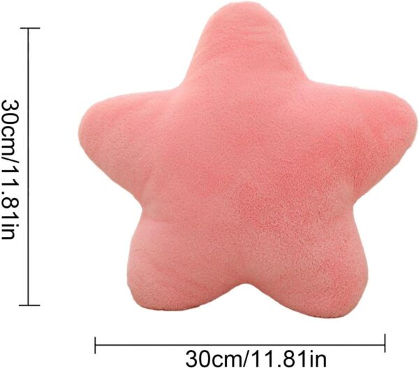 Fruusv Soft Plush Star Cushion, Nursery Room Star Cushion, Decorative Star Pillow Plush, Versatile Washable Star Shaped Pillow And Sizes For Children, Adults - Image 6