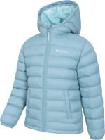 Mountain Warehouse Seasons Padded Kids Puffer Jacket - Water Resistant & Lightweight Insulated Rain Coat, Boys & Girls - Great for Spring Summer, School or Travelling - Image 4