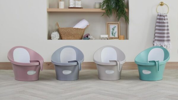 Shnuggle Bath Rinse Jug | Soft Rim Baby & Toddler Shampoo Rinser | Bath Hair Rinsing Cup | Hair Wash Jug with Handle | Essential Bath Accessories | Pebble Grey - Image 7