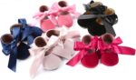 RVROVIC Baby Girl Moccasins Infant Princess Sparkly Premium Lightweight Soft Sole Prewalker Toddler Girls Shoes - Image 2
