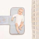 Lueear Portable Diaper Changing Pad | Waterproof Washable Diaper Changing Pad Portable Foldable,Classic Stripes Lightweight Baby Changing Pad for Dads Moms - Image 2