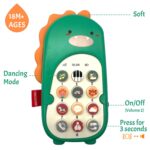 Baby Phone Toy,Baby Cell Phone Toy,Dinosaur Phone Toy,Pretend Phones Toys For Toddlers,Baby Cell Phone Toy With Early Education & Music,Musical Toy For Toddlers Kids,Baby Toy 1 Year Old - Image 6