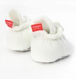 Toddler Boots Baby Slippers 12-18 Months Booties First Shoes Soft Boys Warming Girls Booties Infant Prewalker Snow Boots Baby Slippers Baby Booties 0-3 Months (White, 0-6 Months) - Image 4