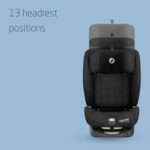 Maxi-Cosi Titan S Comfort i-Size, Breathable Comfort Fabrics, Child Car Seat, 15 months-12 years (76-150cm), ISOFIX Car Seat, 5 Recline & 13 Headrest Positions, G-CELL Protection, Authentic Black - Image 6
