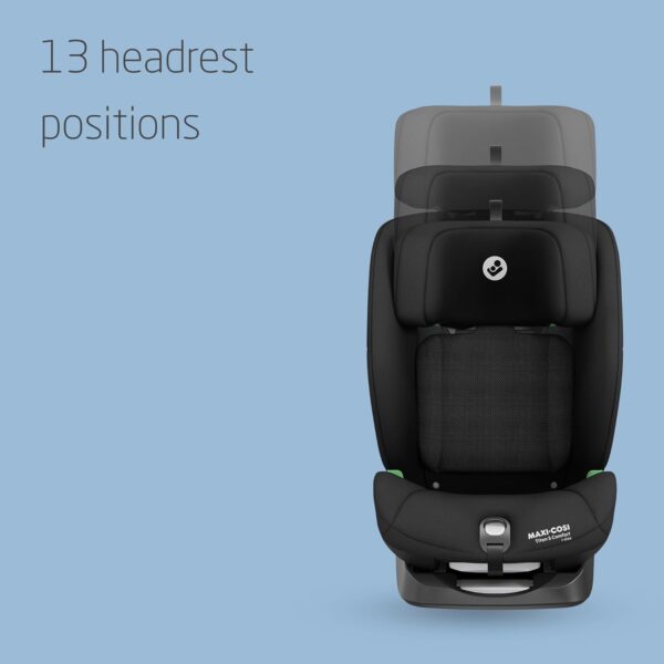 Maxi-Cosi Titan S Comfort i-Size, Breathable Comfort Fabrics, Child Car Seat, 15 months-12 years (76-150cm), ISOFIX Car Seat, 5 Recline & 13 Headrest Positions, G-CELL Protection, Authentic Black - Image 6