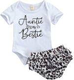 Newborn Infant Baby Girl Clothes Romper Shorts Set Summer Short Sleeve and Bloomers Shorts Headband Infant Outfit Set