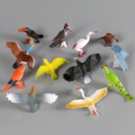 WANGCL 12 pcs Mini Bird Figurines Miniature Birds Playset Kids Educational Toys for Fairy Garden Home Decor - Image 6