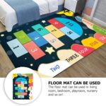 VOSAREA Baby Decor Rug Baby Play Mat Floor Game Mat Kids Crawling Mat Funny Party Game Mat Kids Play Area Rug for Kids Party Favors Outdoor Decor - Image 3