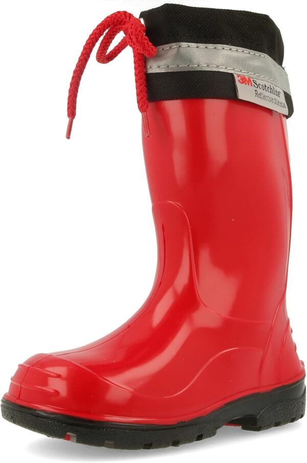 Lemigo Kim Kids Boys Girls Childrens Wellington Boots Rainy Snow Wellies - Image 6