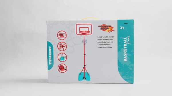 TONZE Kids Basketball Hoop and Stand Height Adjustable,Net and Ball Outdoor Indoor Mini Basketball Hoop Sport Play Set Toys for 4 5 6 7 Year Old Boys Girls(88cm/138cm/190cm) - Image 8