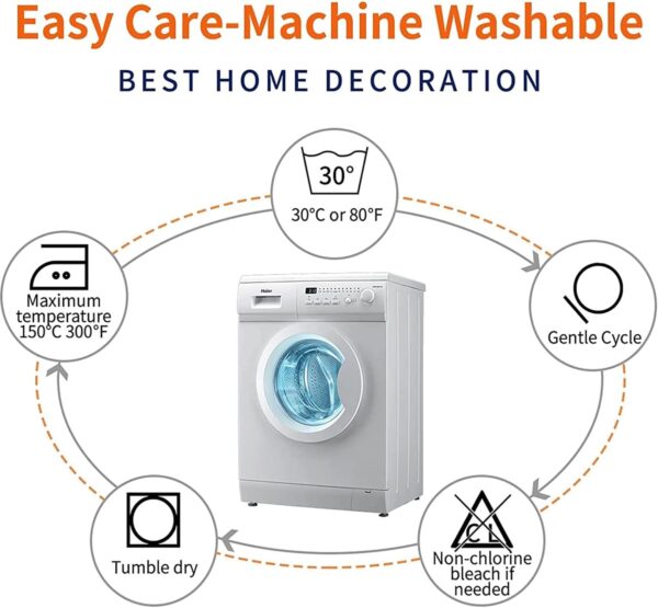 Tucocoo Graffiti Cushion Covers Decorative 18 x 18 Inch 4 Pack Banksy Street Art Pillow Covers Fist Inspirational Finger Throw Pillow Hands Pillow Cases for Couch Sofa Living Room - Image 7