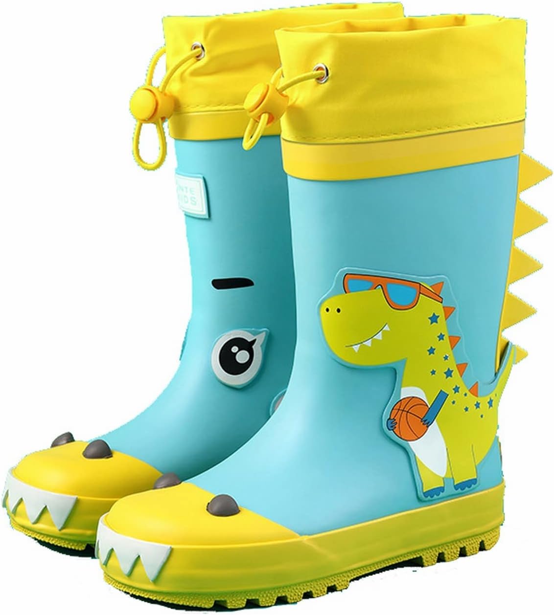 61rUxwf3bML._AC_SL1500_.jpg Size 4 Shoes for Baby Girls Children's Rain Shoes Boys And Girls Water Shoes Baby Rain Boots Water Boots In Large And Small Children Toddlers Children With Elastic 18m Winter Boots - Image 1